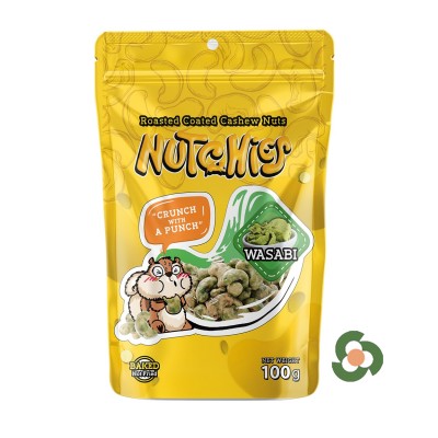 Nutchies 樂脆腰果-日式芥末風味100g