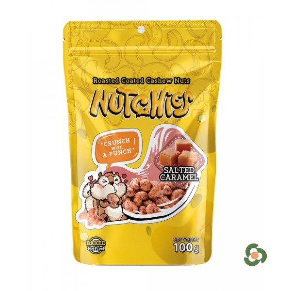 Nutchies 樂脆腰果-鹽味焦糖風味100g