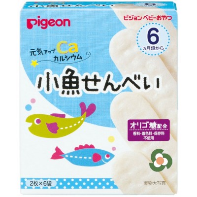 Pigeon 高鈣小魚米餅(6個月以上)